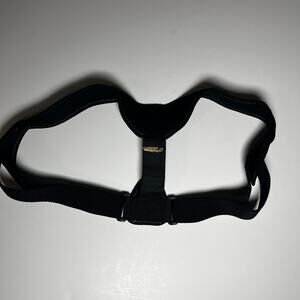 Copper Fit Black Adjustable Posture Support New